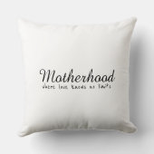 Moederschap waar Liefde geen grenzen kent, Moderne Kussen (Achterkant)