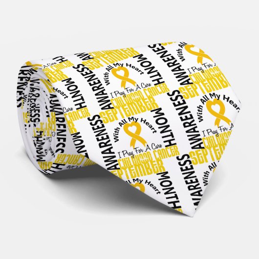 Moederschapmaand kinderkanker 1.2 stropdas (Opgerold)
