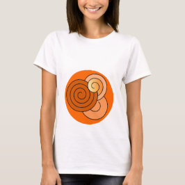 Moederschaps-baby verkort subtiel ontwerp t-shirt