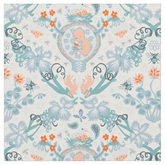 moederschapsstructuur stof (Close Up)