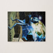 Moederschip Alien Pirate Legpuzzel (Horizontaal)