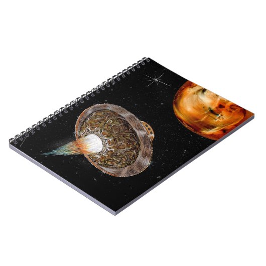 moederschip geïdentificeerd object notitieboek (Linkerzijde)