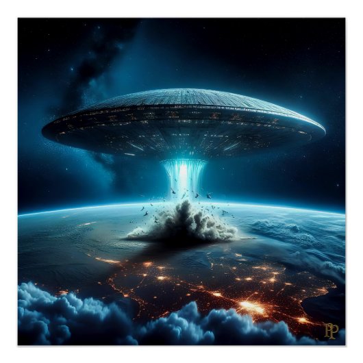 Moederschip komt eraan perfect poster (Voorkant)