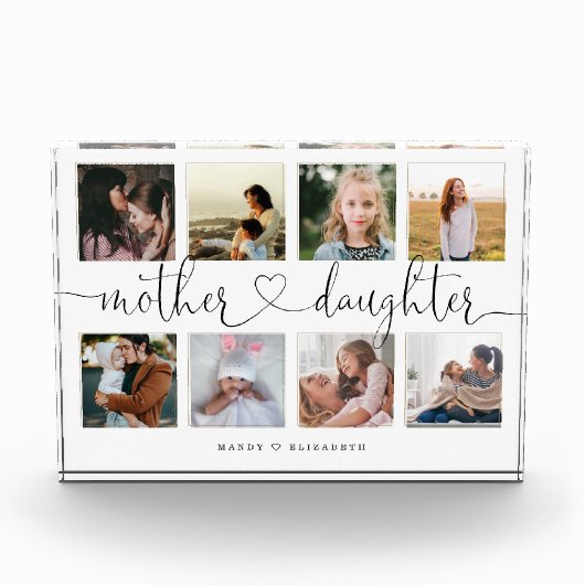 moederschrift | Fotoraster collage Fotoblokken (Voorkant)