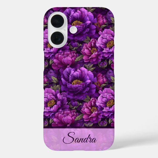 Moedersdag cadeaus Pioen Roos Bloemstuk Op Maat Case-Mate iPhone Case (Achterkant)