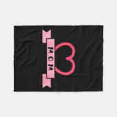 Moedersdag S Zoete Valentijn Date Ik Hou Van M Fleece Deken (Voorkant (Horizontaal))