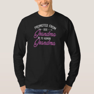 Moedersdag voor vrouwen gepromoveerd van hond oma t-shirt