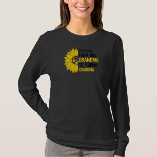 Moedersdag voor vrouwen gepromoveerd van hond oma t-shirt