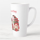 Moeder'shete cacaomok - Kerstgnomes Latte Mok (Rechts)
