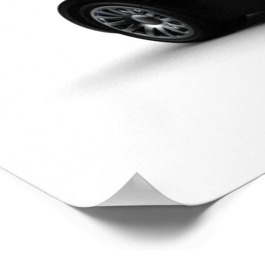 Moederspierauto Poster (Hoek)