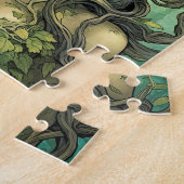 Moederstructuur Natuur Legpuzzel (Zijkant)