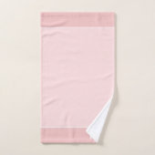 Moedertekst op lichtroze tinten bad handdoek (Handdoek)