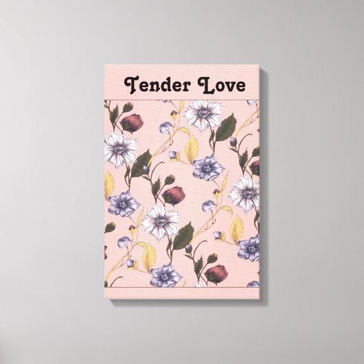 Moedertuin Botanisch Canvas Afdruk (Voorkant)