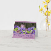 Moederverlies sympathie Roos Kaart (Gele Bloem)