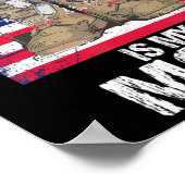 Moederveteranen Dag Mijn favoriete veteraan is mij Poster (Hoek)