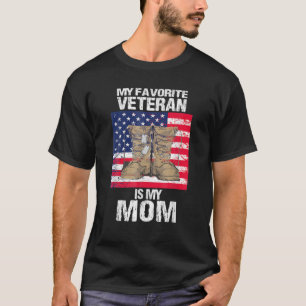 Moederveteranen Dag Mijn favoriete veteraan is mij T-shirt
