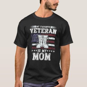 Moederveteranen Dag Mijn favoriete veteraan is mij T-shirt
