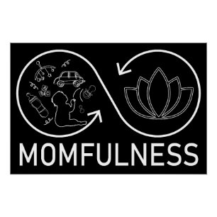 Moedervolheid Lotus Oneindigheid Baby Chaos Lijnku Perfect Poster