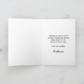 Moedervormend hart van de familie 4 foto kaart (Binnen)