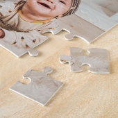 Moedervormend hart van de familie 4 foto legpuzzel (Zijkant)