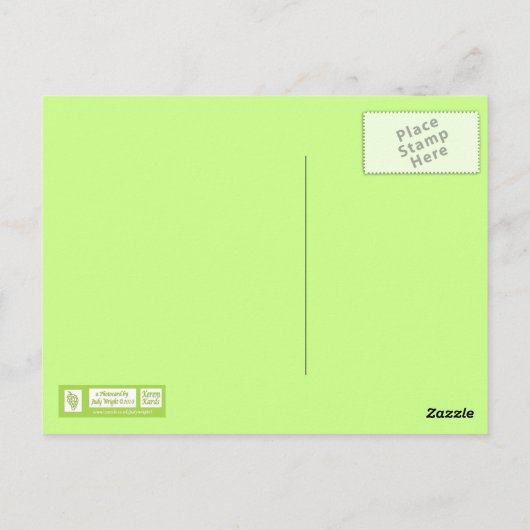 Moedervos en kub briefkaart (Achterkant)