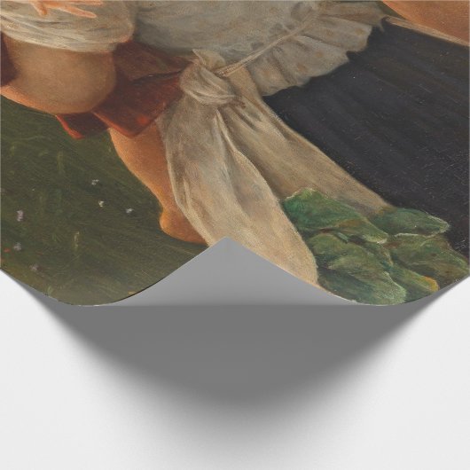 Moedervreugde (liefhebbende moeder en dochter) cadeaupapier (Hoek)