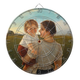 Moedervreugde (liefhebbende moeder en dochter) dartbord