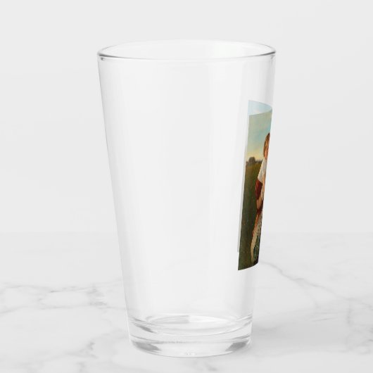 Moedervreugde (liefhebbende moeder en dochter) glas (Rechts)