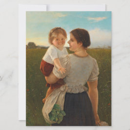 Moedervreugde (liefhebbende moeder en dochter) kaart