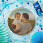 Moedervreugde (liefhebbende moeder en dochter) papieren bordje (Feest)