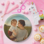 Moedervreugde (liefhebbende moeder en dochter) papieren bordje (Feest)