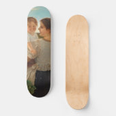 Moedervreugde (liefhebbende moeder en dochter) persoonlijk skateboard (Voorkant)