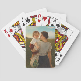 Moedervreugde (liefhebbende moeder en dochter) pokerkaarten