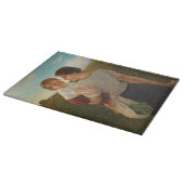 Moedervreugde (liefhebbende moeder en dochter) snijplank (Hoek)