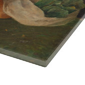 Moedervreugde (liefhebbende moeder en dochter) snijplank (Hoek)