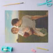 Moedervreugde (liefhebbende moeder en dochter) tissuepapier (Craft)