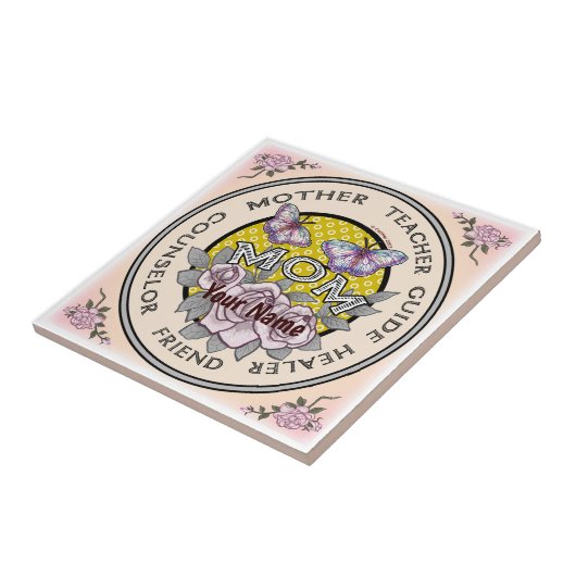 Moedervriend Tegeltje (Zijkant)