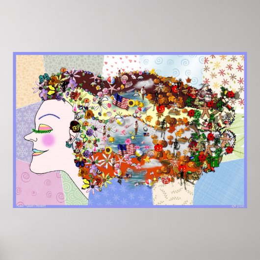 Moedervriendelijkheid Natuur Poster (Voorkant)