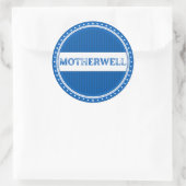 Moederwell City Pride Embleem – Schotse identiteit Ronde Sticker (Tas)