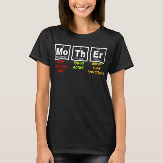 moederwetenschap t-shirt (Voorkant)