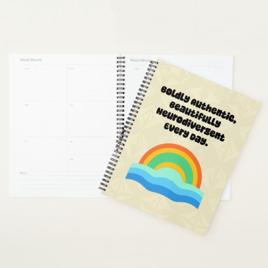 Moedig Authentiek Mooi Neurodivergent Planner (Display)