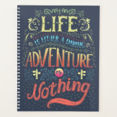 Moedig Avontuur of Niets Planner (Voorkant)