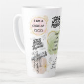 Moedig comfort latte mok (Linkerhoek)