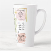 Moedig comfort latte mok (Rechts)