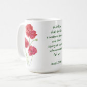 Moedig de Promise Scripting Isaiah Poppy Garden aa Mok (Voorkant links)