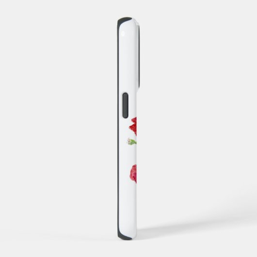 Moedig de Schrift Jesaja Poppy Garden Bloem iPhone Hoesje (Rechterkant)