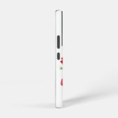 Moedig de Schrift Jesaja Poppy Garden Bloem Samsung Galaxy Hoesje (Rechterkant)