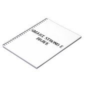 Moedig en slim Kinder Notitieboek (Linkerzijde)