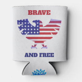 Moedig en vrij blikjeskoeler