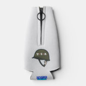 Moedig en vrij flesjeskoeler (Achterkant)